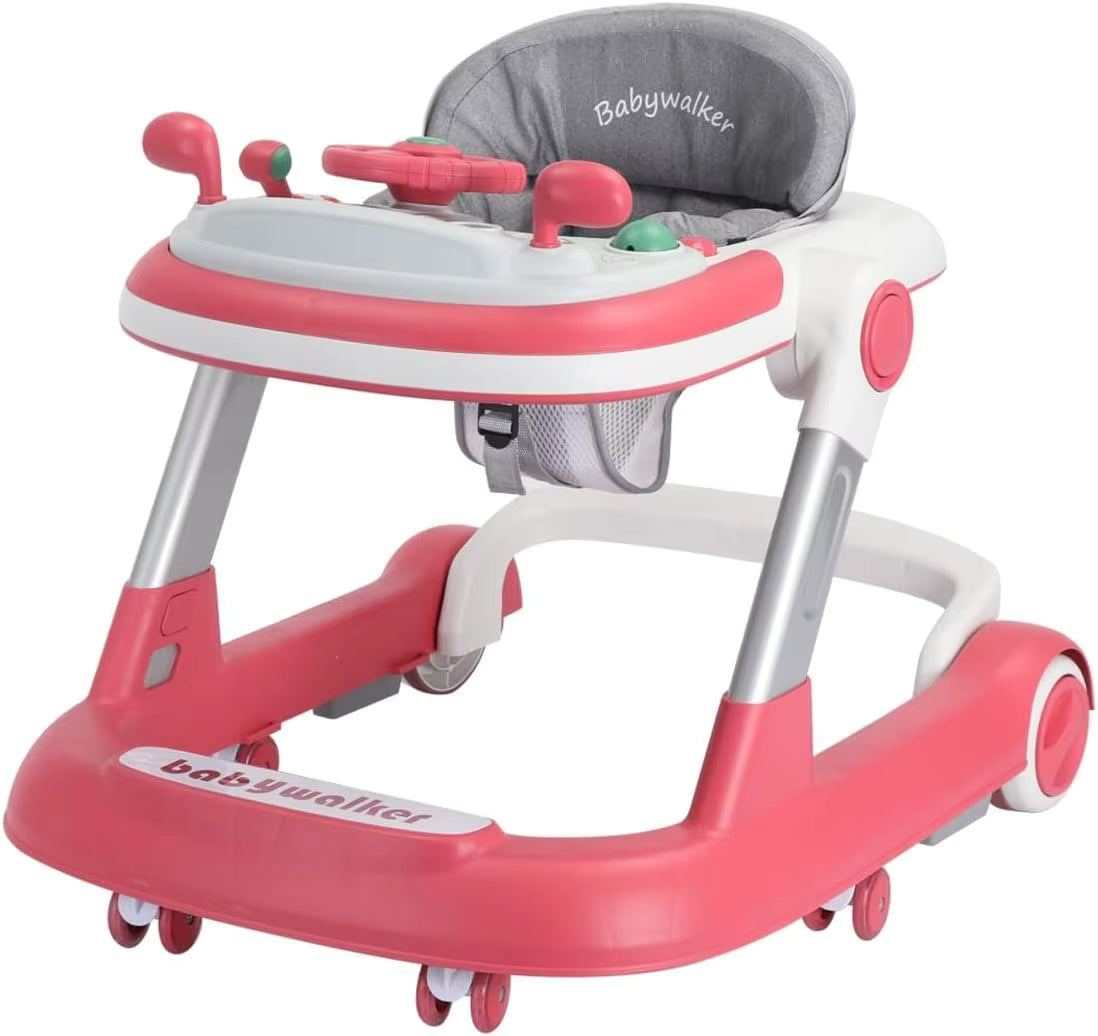 2-in-1 Baby Lauflernhilfe mit Musik