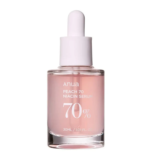 Anua Peach 70 Niacin Serum – Aufhellendes Serum mit 70 % Pfirsich & Niacinamid für einen strahlenden Teint - Glanzhaut