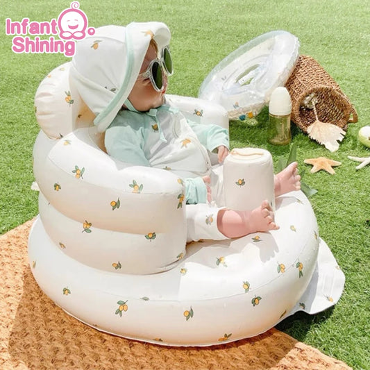 Aufblasbares Baby-Sofa - Glanzhaut