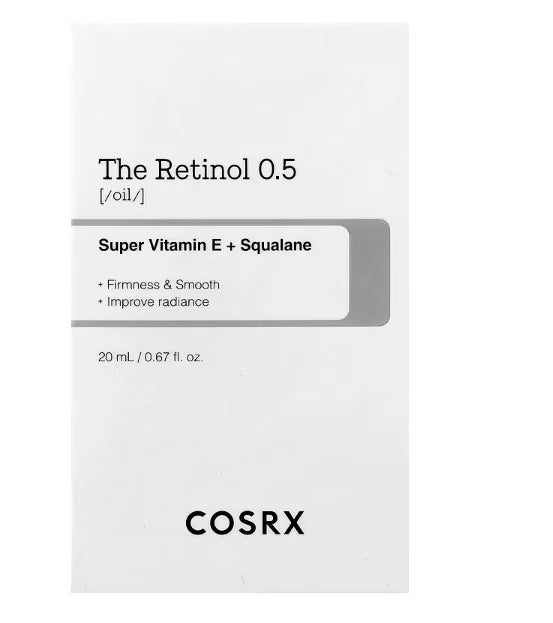 COSRX The Retinol 0.5 Öl – Anti-Aging Gesichtsöl mit 0,5 % Retinol