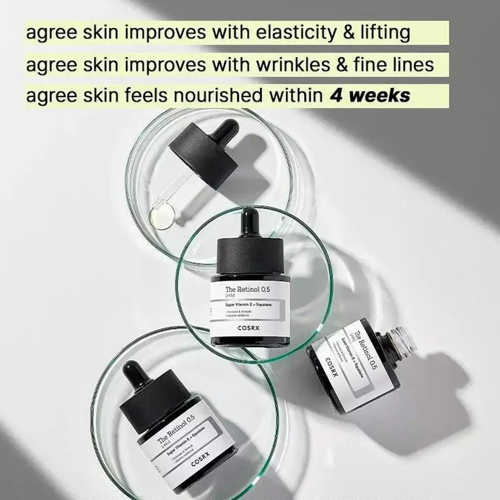COSRX The Retinol 0.5 Öl – Anti-Aging Gesichtsöl mit 0,5 % Retinol