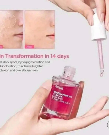 Anua Niacinamide 10 % + TXA 4 % Serum – Hochwirksames Serum für strahlende, ebenmäßige Haut - Glanzhaut