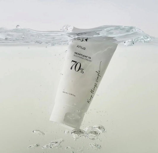 Anua Heartleaf 70% Soothing Cream – Beruhigende Gel-Creme für sensible Haut 