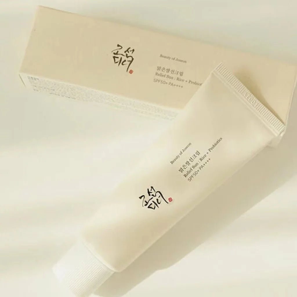 Beauty of Joseon Rice Probiotics Sonnenschutz Spf 50+ Sonnenschutz mit Reisextrakten. - Glanzhaut