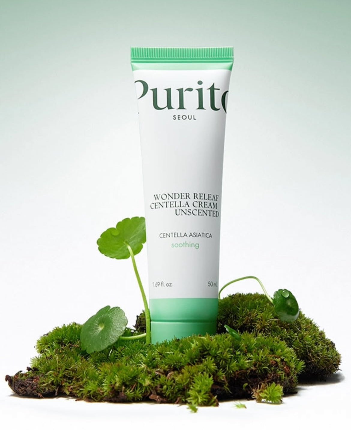 Centella Asiatica Essence  PURITO Duo – Pflegekombination aus Serum 60ml & Creme 100ml - Glanzhaut