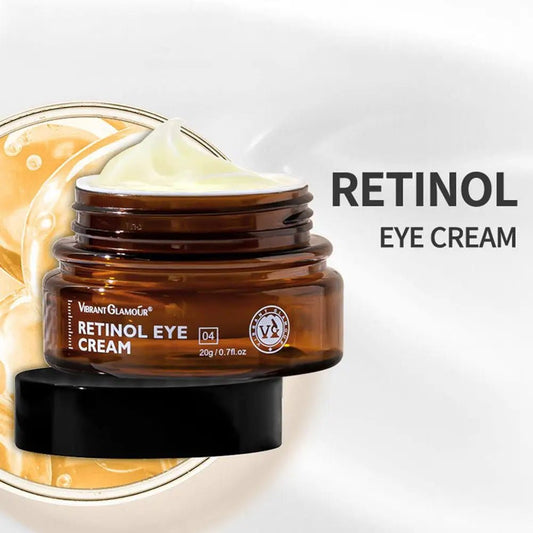 Vibrant Glamour Retinol Augencreme – Glättende Pflege mit Retinol & Hyaluron 20g - Glanzhaut