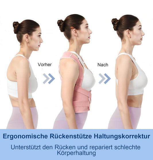 Rücken-Haltungskorrektor geeignet bei Rückenbeschwerden - Glanzhaut