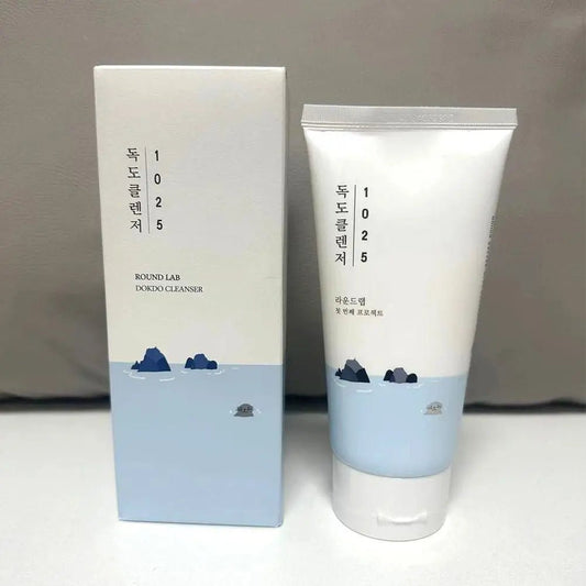 ROUND LAB 1025 Dokdo Cleanser-Aminosäure Gesichtsreiniger 150 ml – Sanfte Tiefenreinigung & Milde Pflege für Empfindliche Haut - Glanzhaut