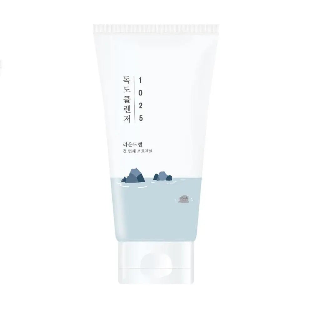 ROUND LAB 1025 Dokdo Cleanser-Aminosäure Gesichtsreiniger 150 ml – Sanfte Tiefenreinigung & Milde Pflege für Empfindliche Haut - Glanzhaut