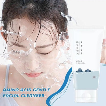 ROUND LAB 1025 Dokdo Cleanser-Aminosäure Gesichtsreiniger 150 ml – Sanfte Tiefenreinigung & Milde Pflege für Empfindliche Haut - Glanzhaut