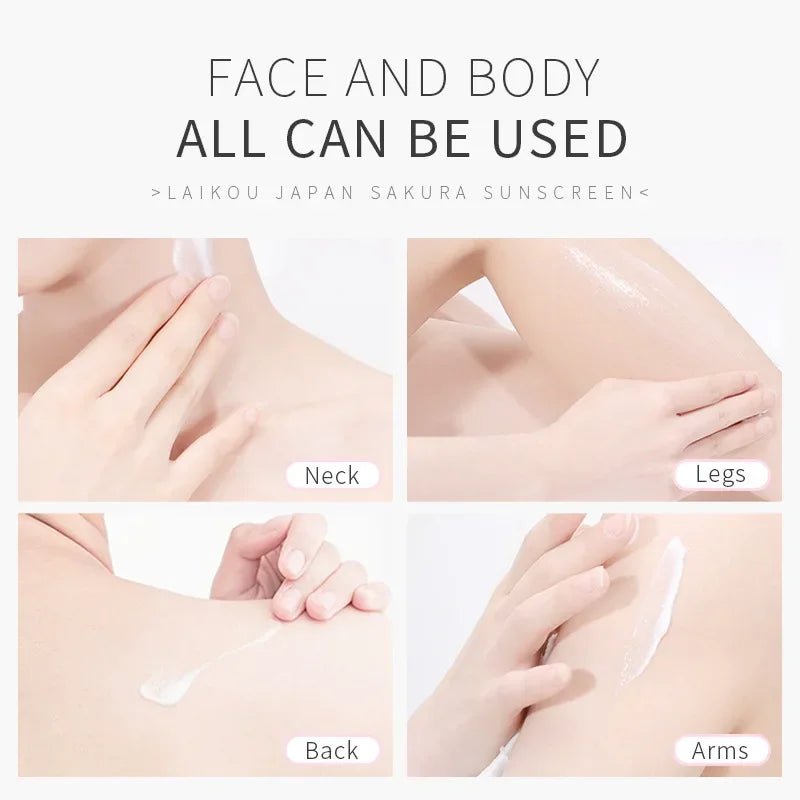 Sakura Sonnenschutz-Creme SPF50 - Glanzhaut
