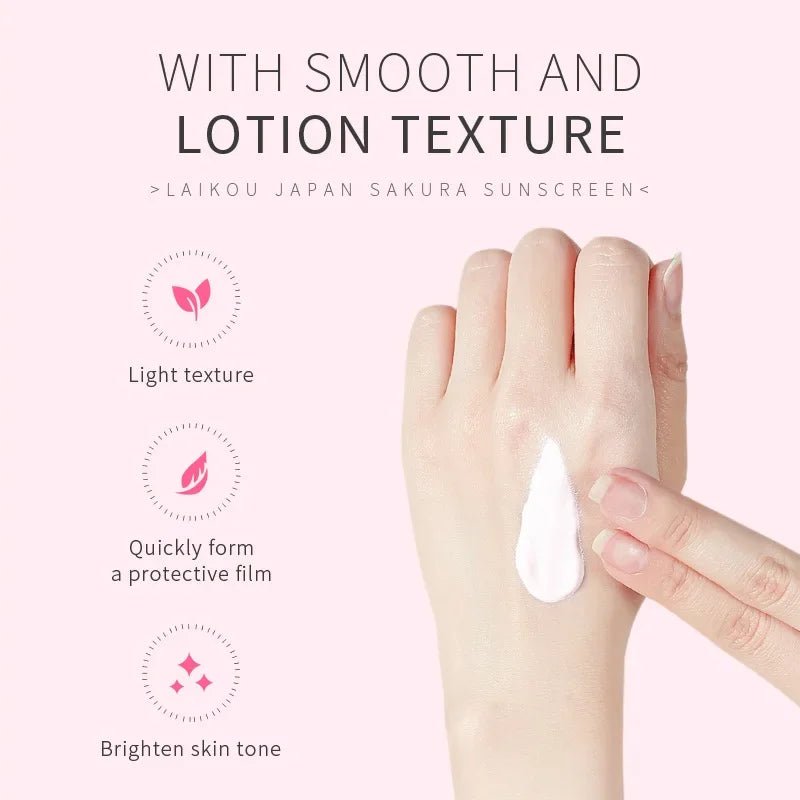 Sakura Sonnenschutz-Creme SPF50 - Glanzhaut