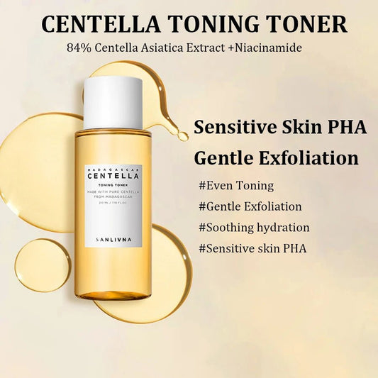 SKIN1004 Madagascar Centella Toning Toner 210 ml – Beruhigendes & Sanft Peelendendes Gesichtswasser - Glanzhaut